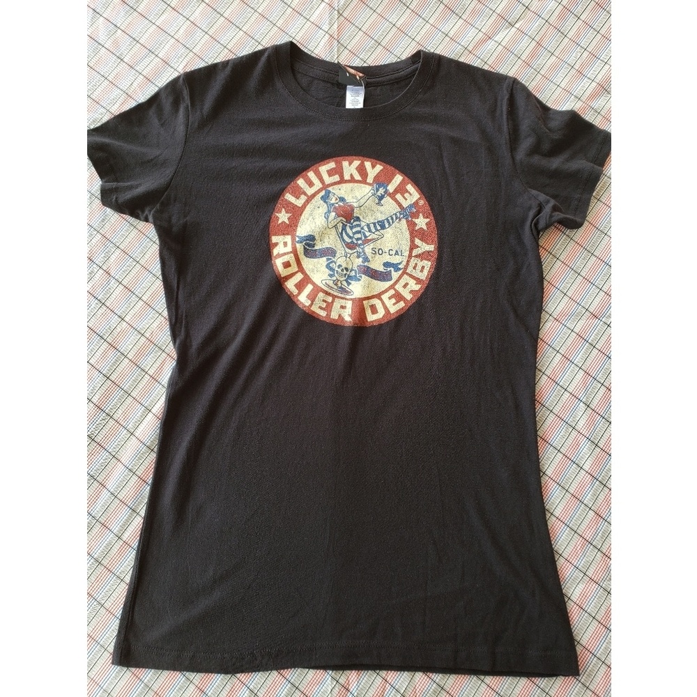 Lucky 13 Women's Die Pretty Black Tee